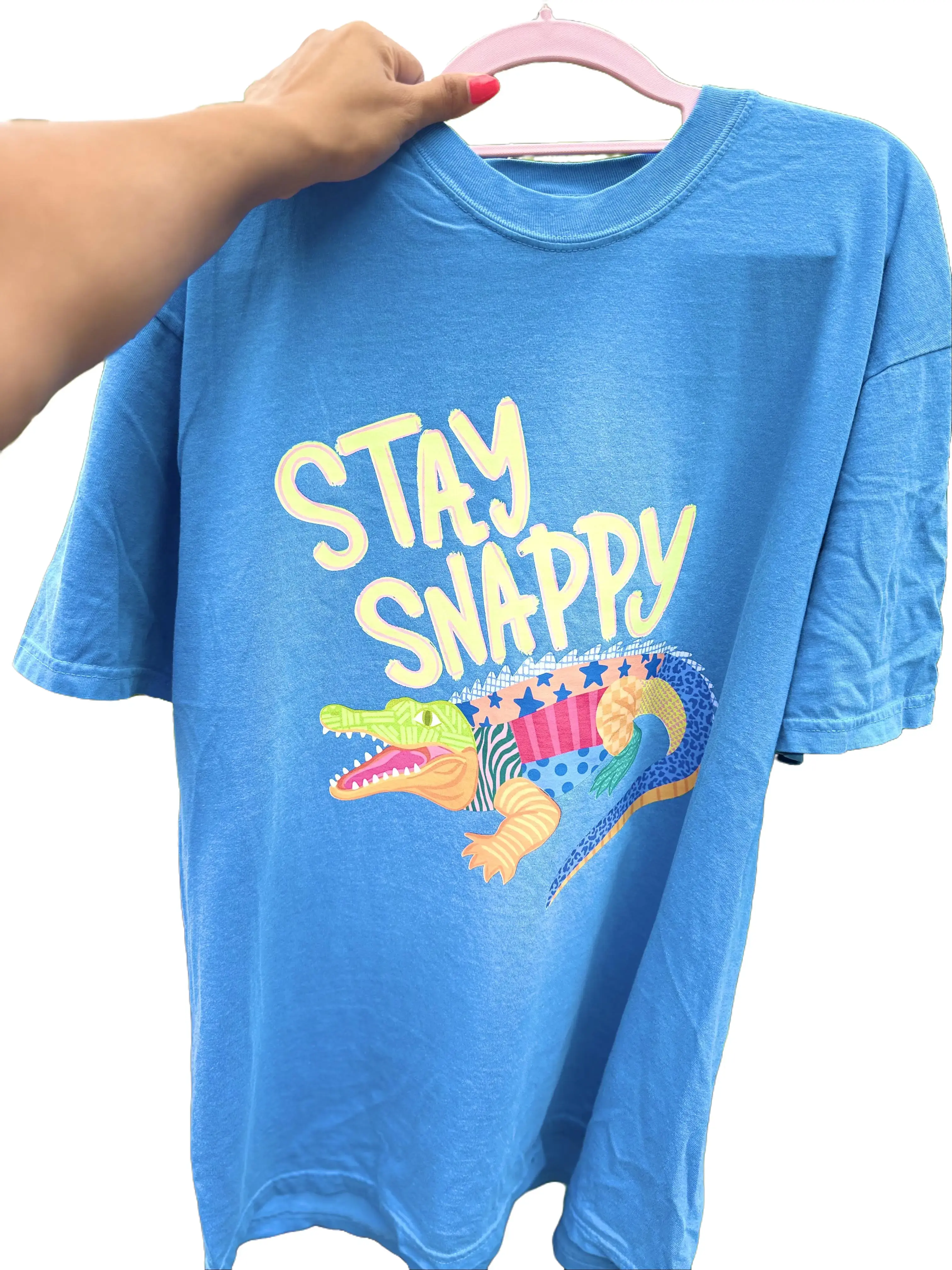 Stay Snappy Trendy Woman's Graphic Tee Womenswear