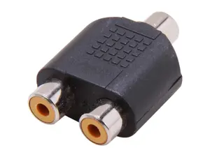 Nippon Labs RCA-1F2F RCA adaptor RCA 1 Female to 2 RCA Female Nippon Labs RCA-1F2F RCA adaptor RCA 1 Female to 2 RCA Female