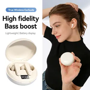 Chengruida M164 In-Ear Bluetooth Headphones True Wireless Earbuds High Fidelity Bass Boost Lightweight Battery Display