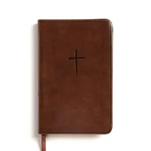 CSB Compact Bible, Value Edition, Brown LeatherTouch, Red Letter, Presentation Page, Full-Color Maps, Easy-to-Read Bible Serif Type Economically Priced Reference Tools