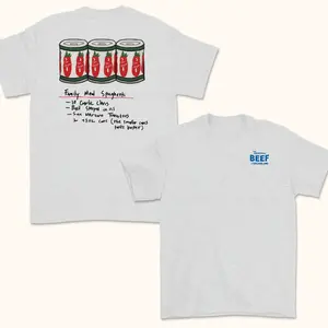 The Bear TV Series T-Shirt - The Original Beef of Chicagoland T-Shirt - Family Meal Spaghettii - Unisex T-Shirt, Gift For Women, Gift For Men