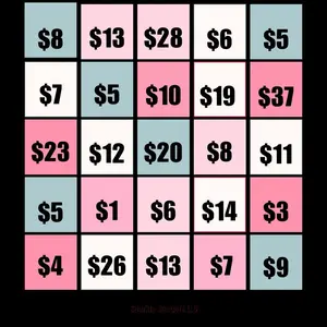 Bingo savings challenge Piggy