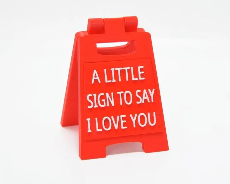 "I Love You" Laser Engraved Compact Lightweight Decor Plaque-Signs - Romantic Partner Gift - Ideal for Valentine's Day Decoration, Home Supplies