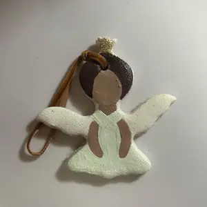Hand Crafted Angel Ornament for Festive Home Decor