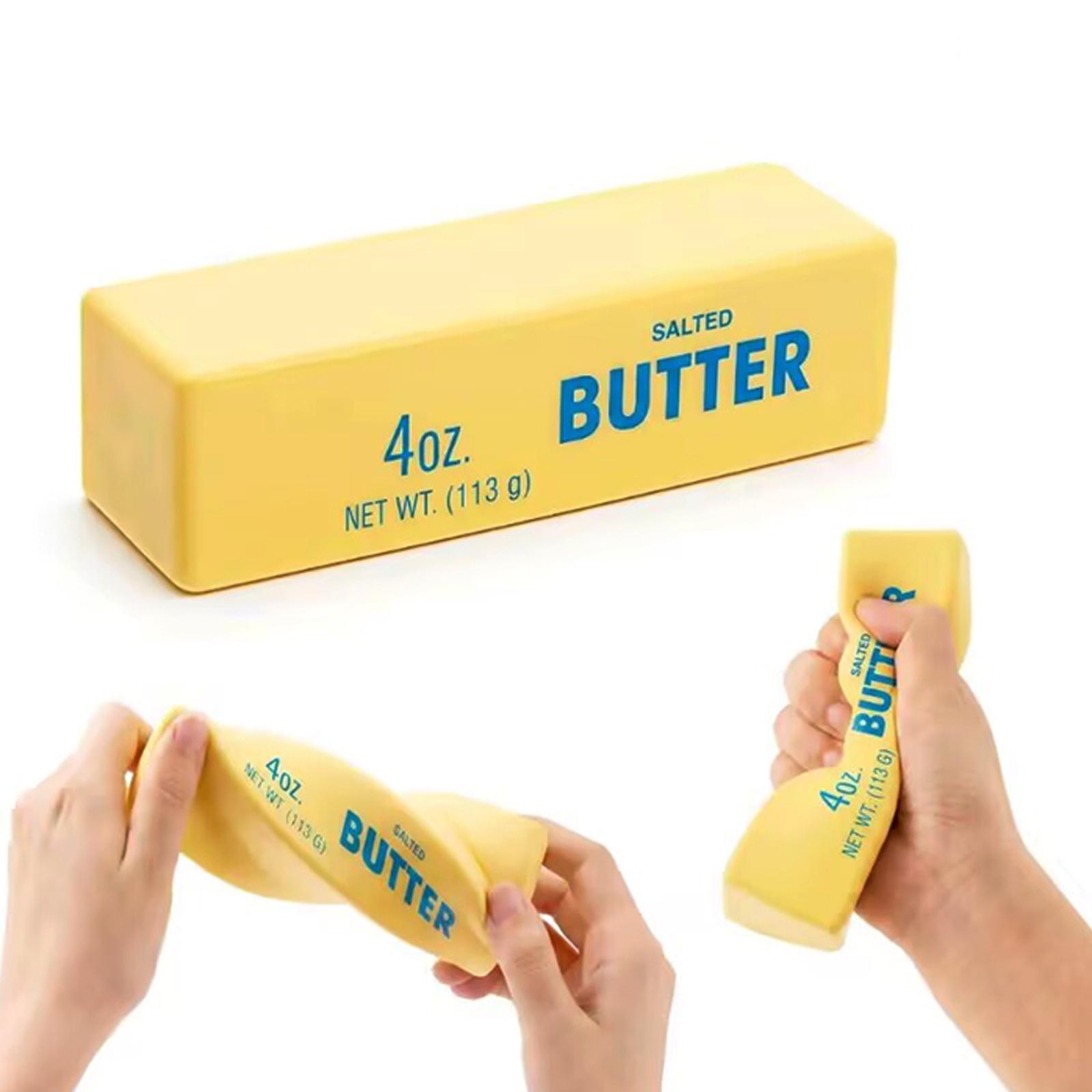 Soft Butter Viral Stress Relief Ball Toy Stress squeeze toy for kids & adults Ideal birthday & party favors Perfect prank gift for ages 12+
