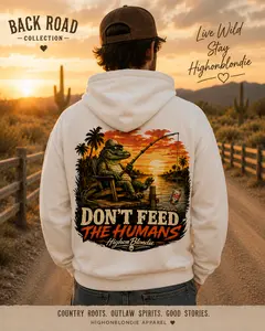 Don’t Feed the Humans Hoodie | Back Road Collection