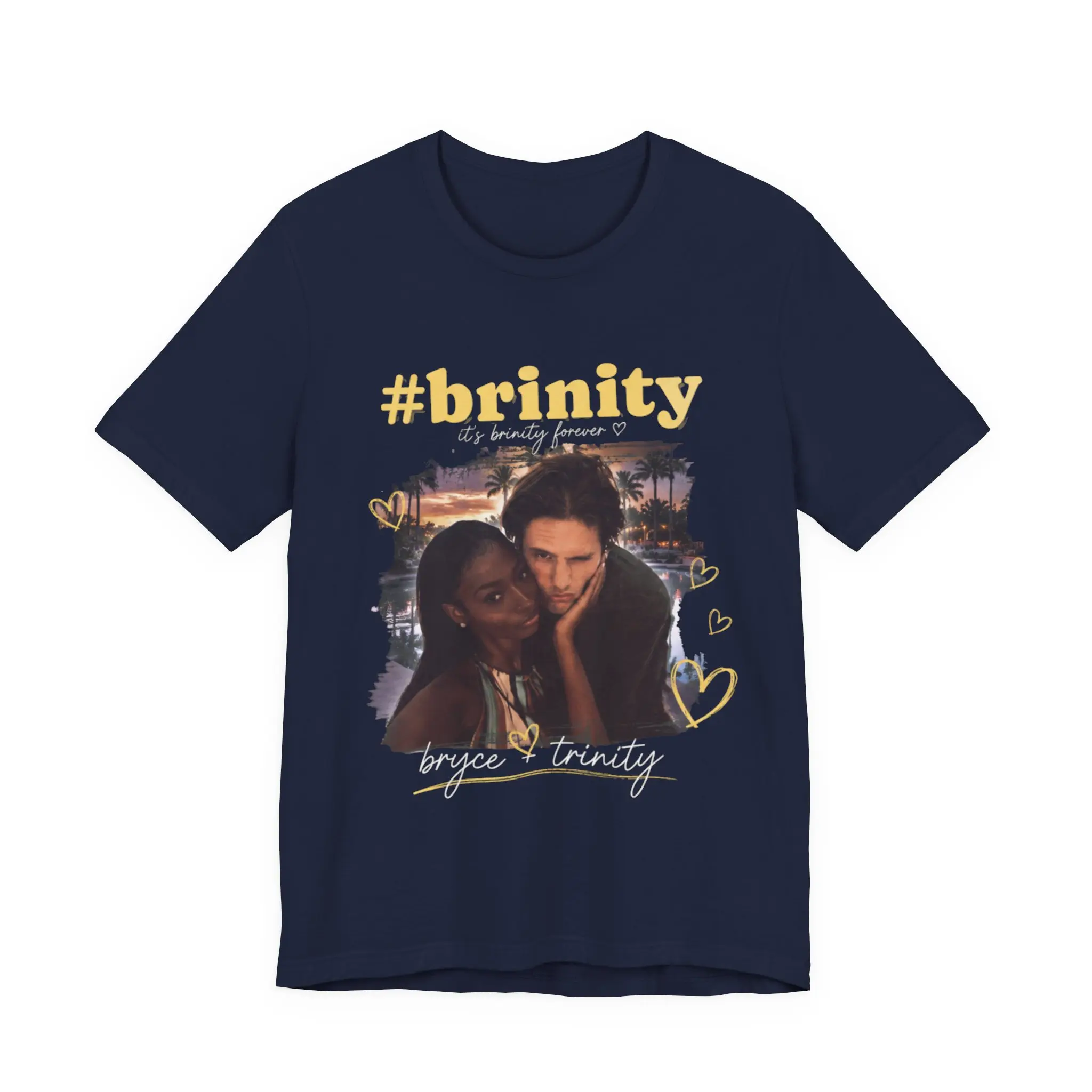 #Brinity (Bryce and Trinity) Love Island 2.0 Unisex Jersey Short Sleeve Tee