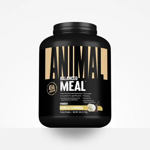 Animal Meal Whole Food Protein Meal Replacement Powder for Athletes, Recovery, Strength, Lean Gains Supplement For Fitness Workout Supplement