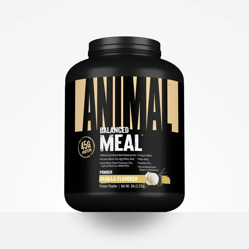 Animal Meal Whole Food Protein Meal Replacement Powder for Athletes, Recovery, Strength, Lean Gains Supplement For Fitness Workout Supplement
