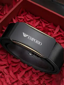Men's Business Casual Automatic Buckle Belt, Simple Elegance and Fashion Precision, Ideal for Workplace and Special Occasions