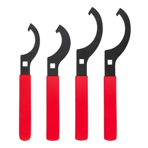 Universal Automotive JDM Car Coilover Suspension Adjustment Spanner Wrench Set, 4 Pc. Tool Kit for Suspension System and Shock Adjustments, Small, Medium, and Large Spanners