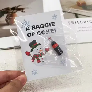 3 Piece Cute Christmas Holiday Resin Coca-Cola Ornament Gift, Prank Pouch Resin Coca-Cola Gift, Pocket Hug, Funny Novelty Joke Gift for Friends, Party Favor Laughter Present, Party Favor Assortment