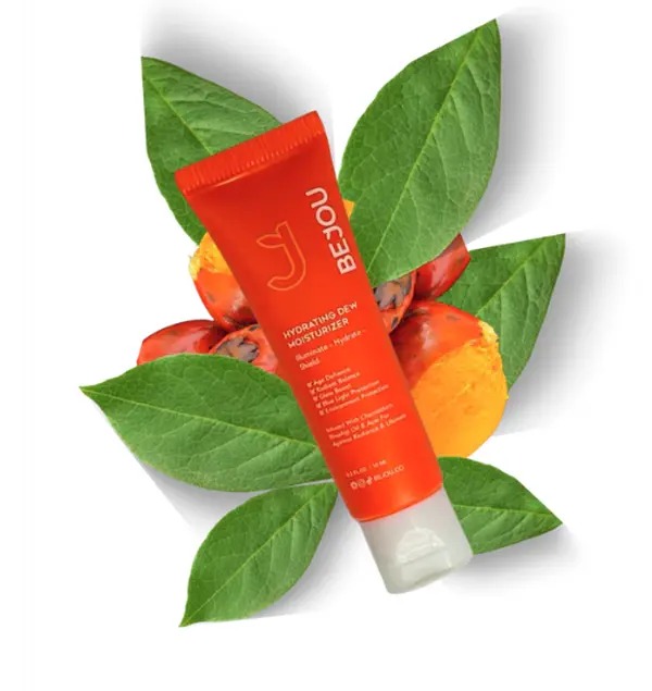 BEJOU 7-in-1 Complex Hydrating Dew Moisturizer with Banana Pulp, Ceramides, Dark Spot Correction & Firming Benefits for Sensitive, Dry Skin, Lotion, Hyaluronic Acid, Adults, Daytime, Anti Wrinkle, All Skin Types, 50G, Avena Sativa Kernel Extract, Amino Ac