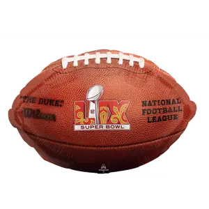 Super Bowl XL Foil Balloon - Metallic Silver