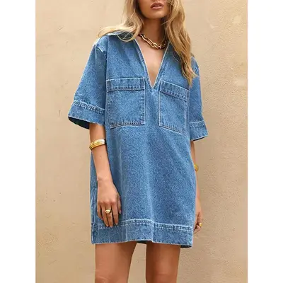 Zara Jeans Zara Girls Denim Dress Zara Denim Overall Dress Jean