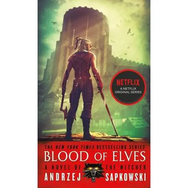 Blood of Elves The Witcher Novel - Andrzej Sapkowski, English Paperback, Ideal for Fans of The Witcher Series, Gift for Fantasy Lovers, Book Series