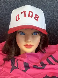 Bold Hat Machine Made Cap Puff Embroidered Hat