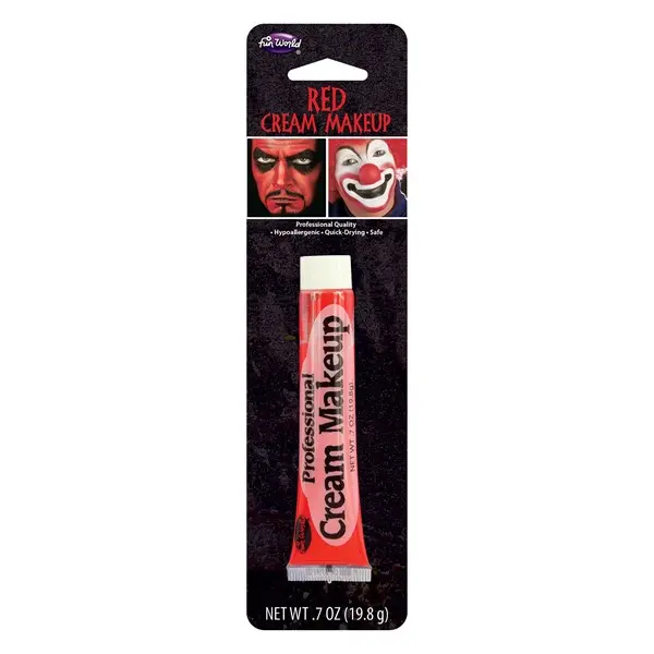 Fun World Red Professional Cream Makeup