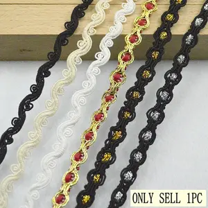5meters/16.4ft and Lace Scallop Trim, Lace Contrast, DIY Craft Supplies, Decorative Edge for Clothing, Sewing Accessories, Handmade Projects