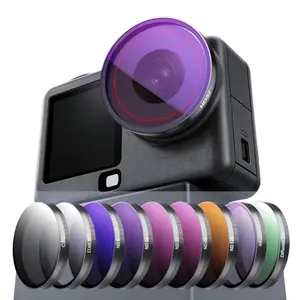 Dji Action 6 Protective Filter Kit, Optical Glass Creative Filters, Cpl UV Nd8 Nd16 Nd32, Action Camera Accessories