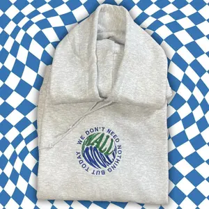 Small Worldzzz Embroidered Unisex Hoodie