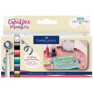 Goldfaber Creative Marker 6ct Soft Lettering Calligraphy - #FC160906
