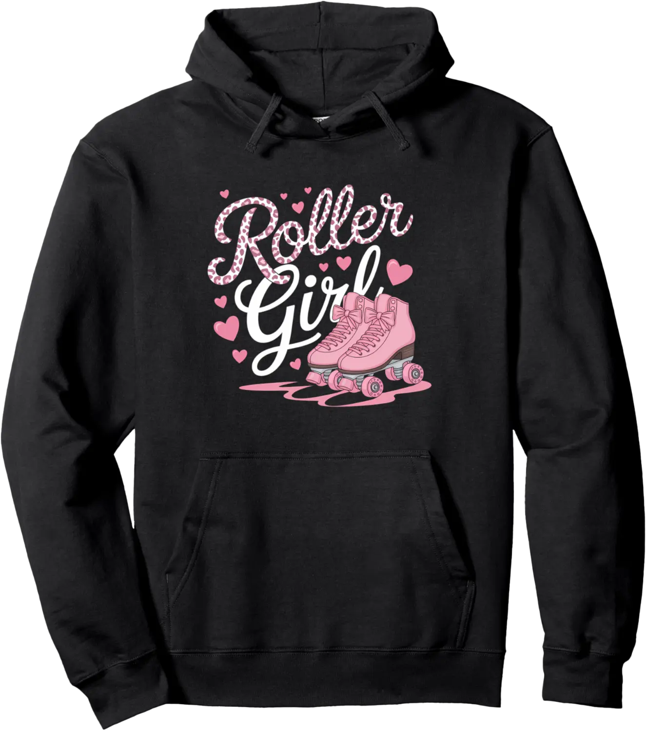 Roller Girl Skater Roller Skating 70s 90s 80's Roller Skates Pullover Hoodie - Tatyanata Shop 33B0F1H4DM5Q