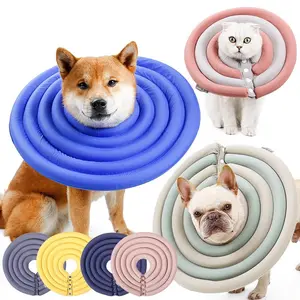 Pet Elizabeth Collar for Cats and Dogs, Anti-Licking and Anti-Biting, Post-Surgery Recovery Neck Cone, Pet Cleaning and Grooming Cover, Pet Supplies