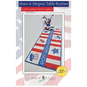 Stars and Stripes Table Runner Quilt Pattern