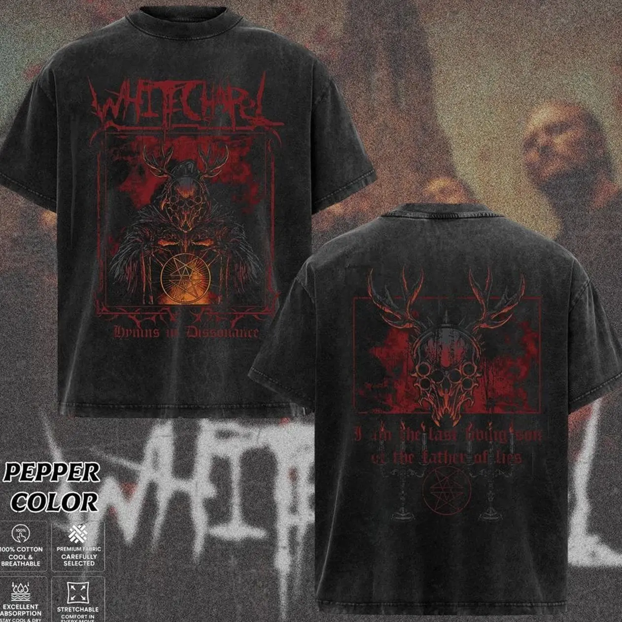 [COLLECTION] Whitechapel Band T-Shirt, Brutal Deathcore Graphic Tee, Dark Apocalyptic Metal Shirt, Heavy Gothic Chaos Aesthetic Merch, Gift for Fans, Unisex Merch for Men & Women SNZ