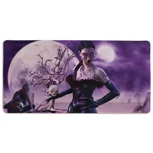 Purple Necromancer Extended Mousepad