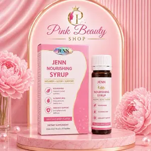 Jenn Nourishing Syrup 6-Pack Berry Flavor 10ml Each for Daily Wellness Support Glow & Vitality in Liquid Form
