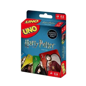 Mattel Games UNO Card Game for Kids, Adults & Parties, Collectible Deck Based on Popular Series for 2 to 10 Players