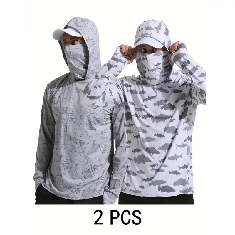 Light Gray + Shark Camouflage