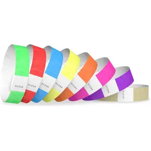 1,600  Tyvek Wristbands for Events 8-Color (200 Bands per) Variety Pack - Tamper-Proof Design Prevents Reuse - -Grade Bracelets for  &  ID, Party, VIP