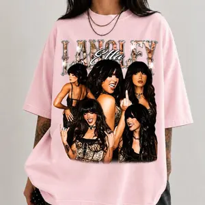 Langley Bootleg Rap Style Shirt, Ella Gifts for Woman and Man