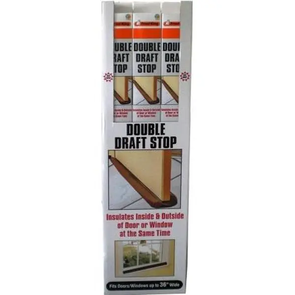 212 MAIN 36in. Slide-In Double Draft Stop DDS1, Door/Window Draft-Blocking Energy Saver, Blocks Drafts