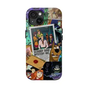 Scooby-Doo Phone Case | Green Cartoon Tough Protective Cover, Compatible with iPhone 11-17 Pro Max/Plus and Samsung Galaxy S23-25