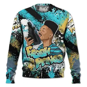 Sweater To Match Retro Gamma Blue 11s - Fresh Sneaker Lick Graphic GJF