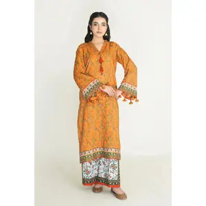 2PC Printed stitched Lawn Suit KST-3468