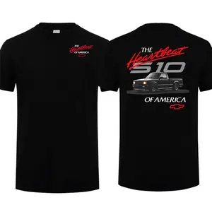The Heartbeat S10 T-Shirt/Sweatshirt/Hoodie  – Chevy S10 Truck Graphic Shirt, Retro Heartbeat Of America Shirt, Classic Pickup Truck Enthusiast Pullover Top Menswear Car Enthusiast Gift For Men, Father's Day