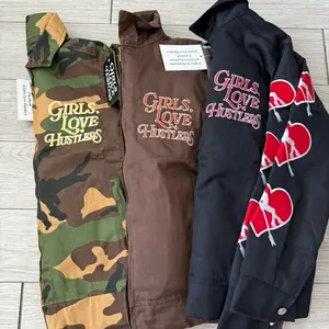 Girls Love Hustlers Dickie Jackets Girls Love Hustlers Dickie Jackets