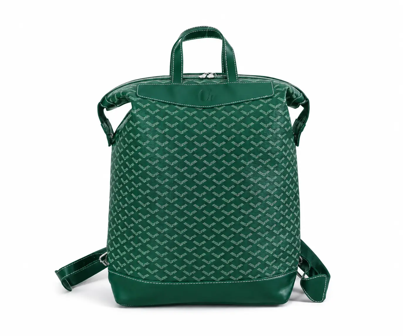 Women Geometric Pattern Backpack Convertible Shoulder Bag Top Handle Tote Purse Water Resistant Travel Daypack
