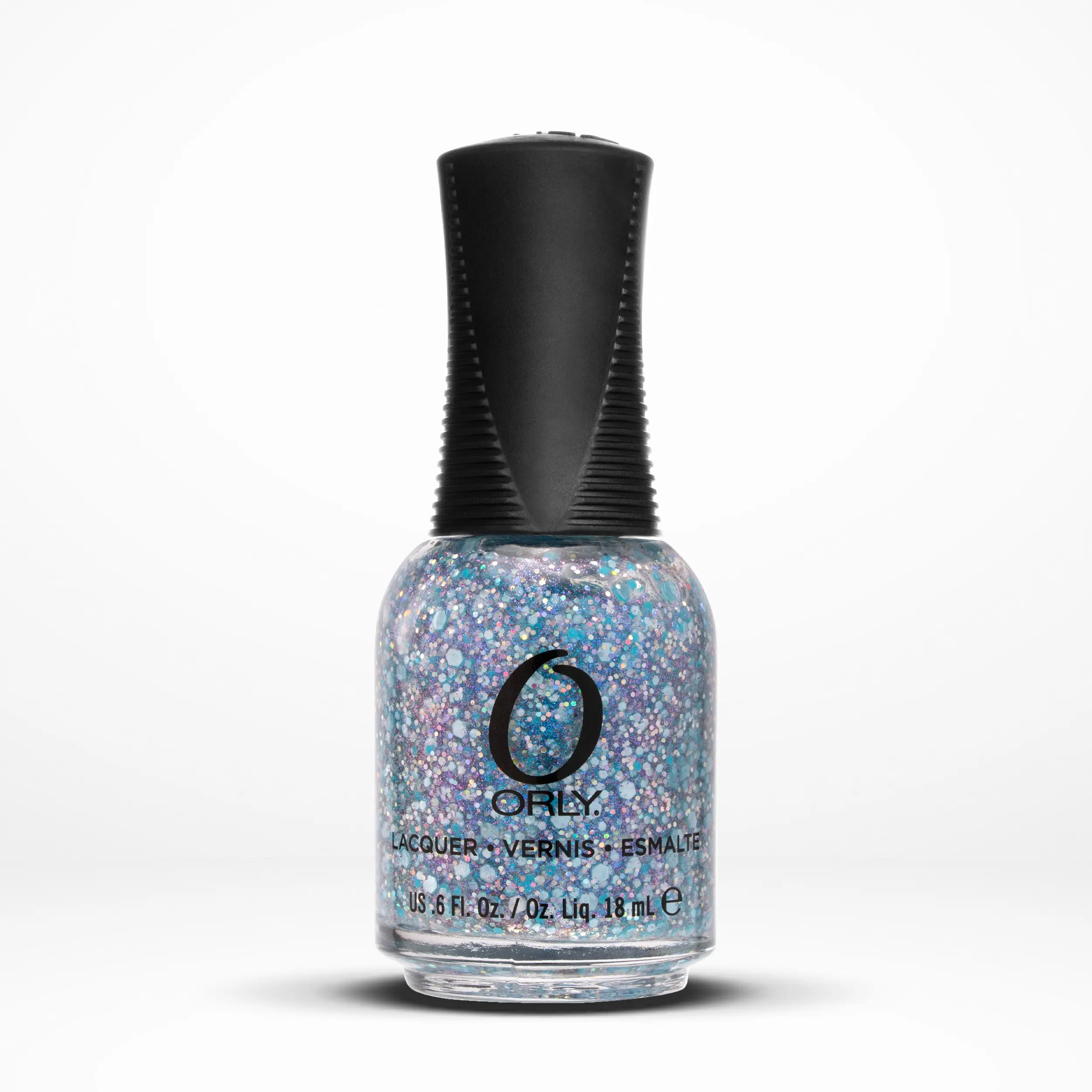 ORLY Blue Light Special Glow In The Dark Topper Holographic Toppers for Night Outfits
