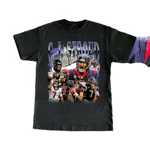 Vintage C.J. Stroud Shirt - CJ Stroud T Shirt, Custom Vintage Design, 90s Graphic Shirt, Cotton, Full Colors, Full Sizes, For Men, For Women