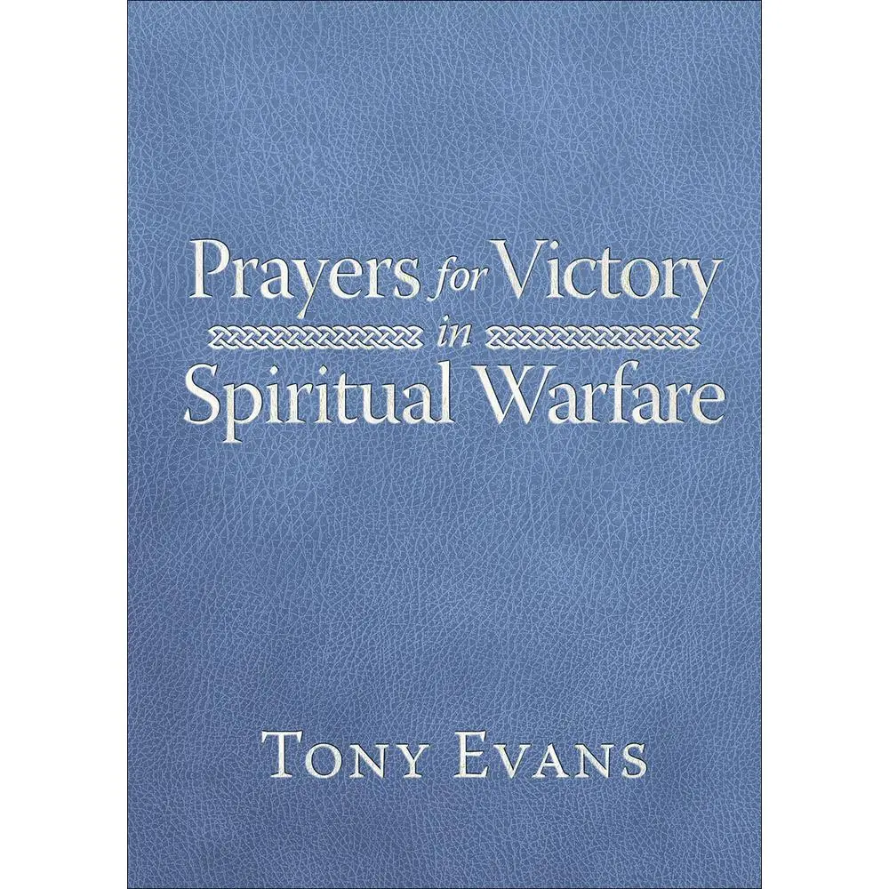 USED Book - Prayers for Victory in Spiritual Warfare (Milano Softone) by Evans, Tony (Imitation Leather) - english