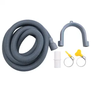 Washing Machine Drain Hose 10 Ft Flexible Dishwasher Drain Hose Extension Kits Corrugated Washer Discharge Hose