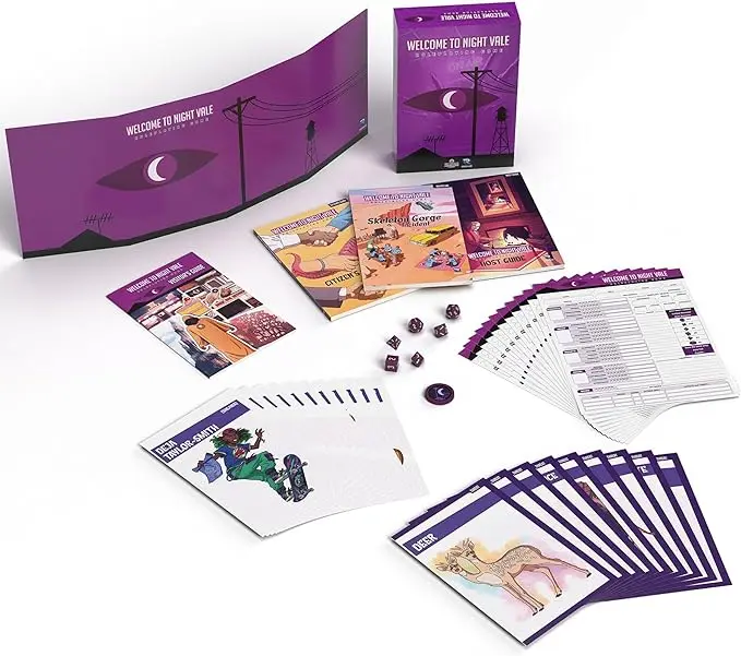 Welcome to Night Vale - Backerkit Exclusive Edition Starter Set - Visit Night Vale, the small desert town where every conspiracy theory is true!