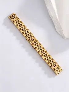 Three Crown Design Stainless Steel Bracelet, Elegant Minimalist Bangle, Fashionable Unisex Jewelry, Perfect for Daily Wear, Stylish Accessory for Men and Women