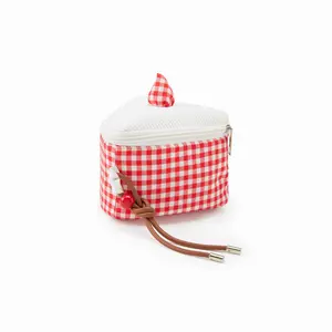 Cider GINGHAM CAKE MAKEUP BAG